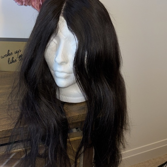 Natural Wavy  human hair wig - Picture 3 of 15
